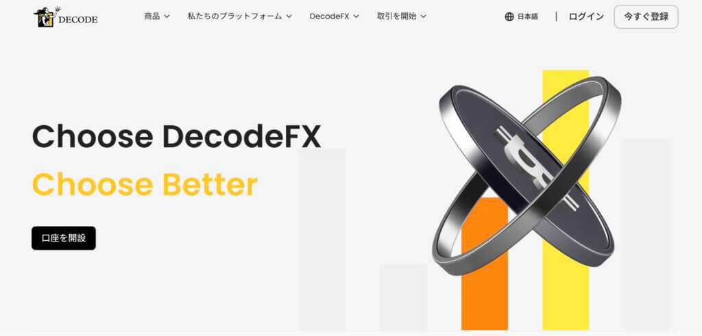 DecodeFX(デコードFX)の公式サイト